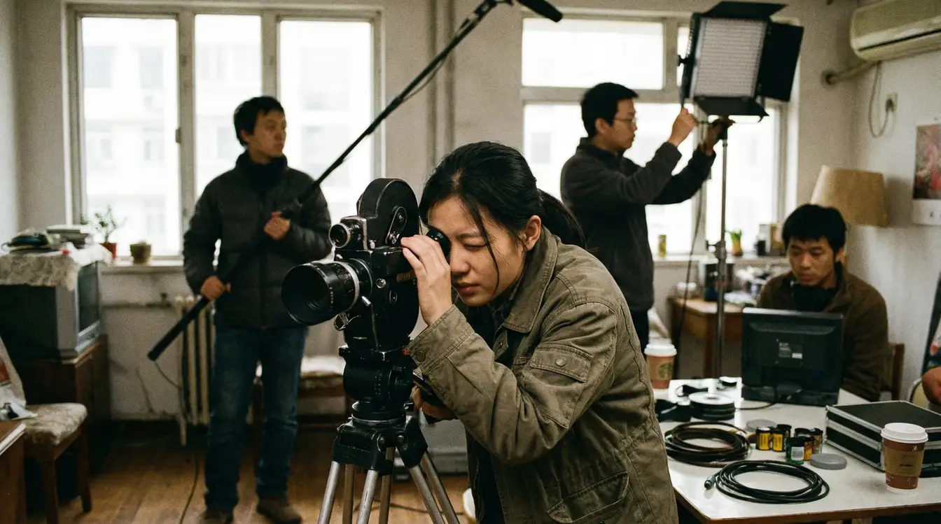 独立电影拍摄现场 - 国产