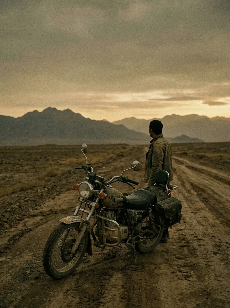 独立电影《公路尽头》海报 - 国产